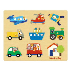 Moulin Roty - Puzle de transporte