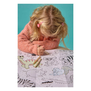Omy - Mini set de colorear animales