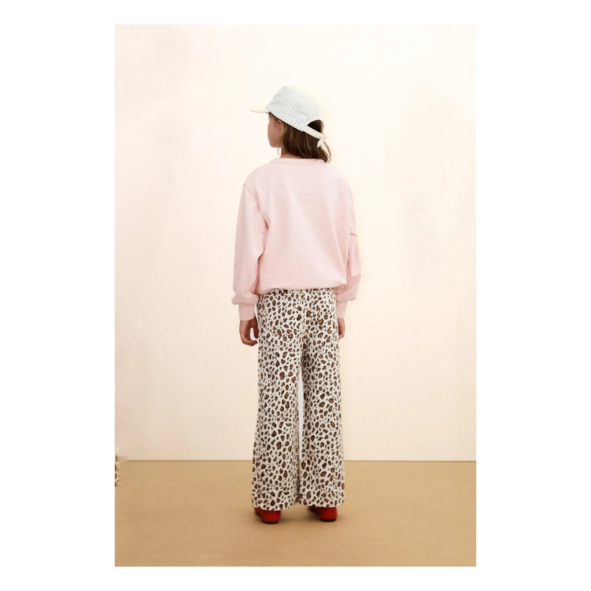 Tinycottons - Sudadera de Flores Algodón Orgánico | Rosa Palo