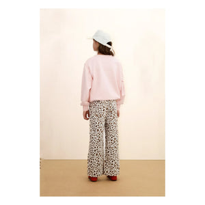 Tinycottons - Sudadera de Flores Algodón Orgánico | Rosa Palo