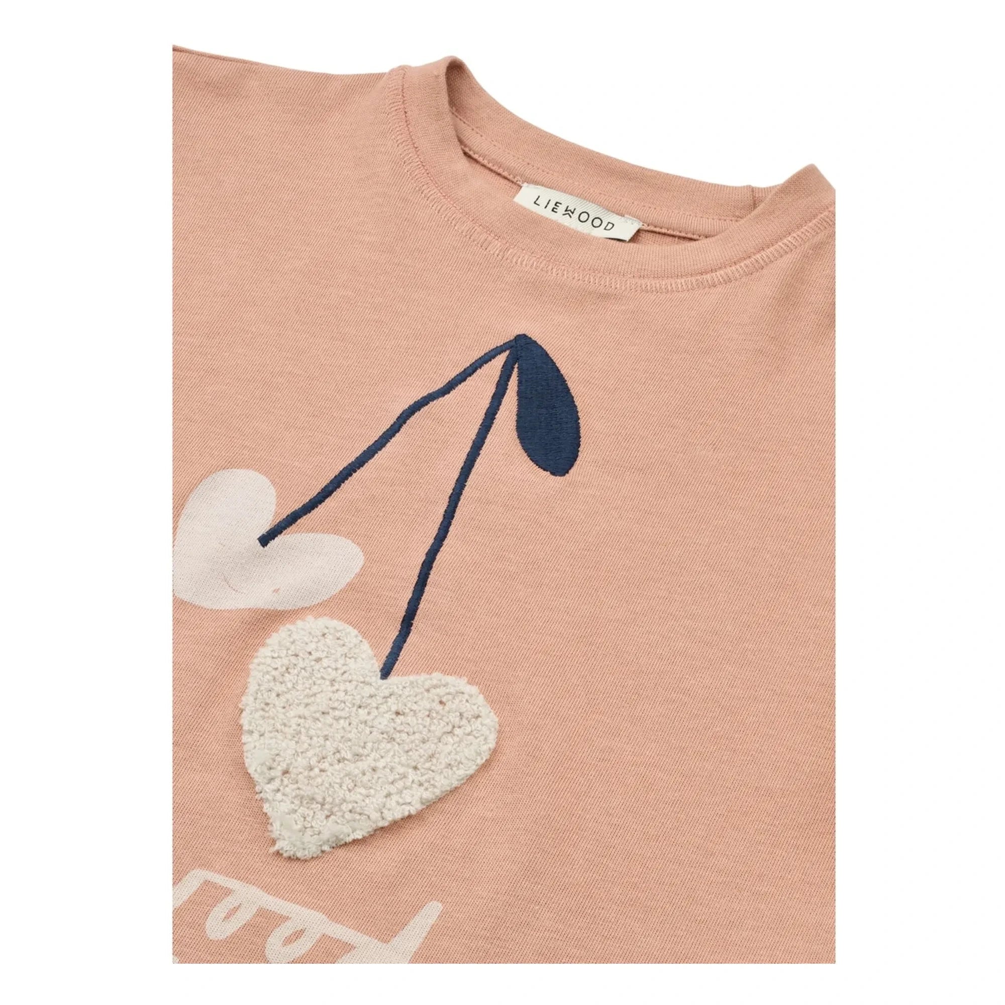 Liewood - Camiseta Tyler Hearts de algodón orgánico | Rosa