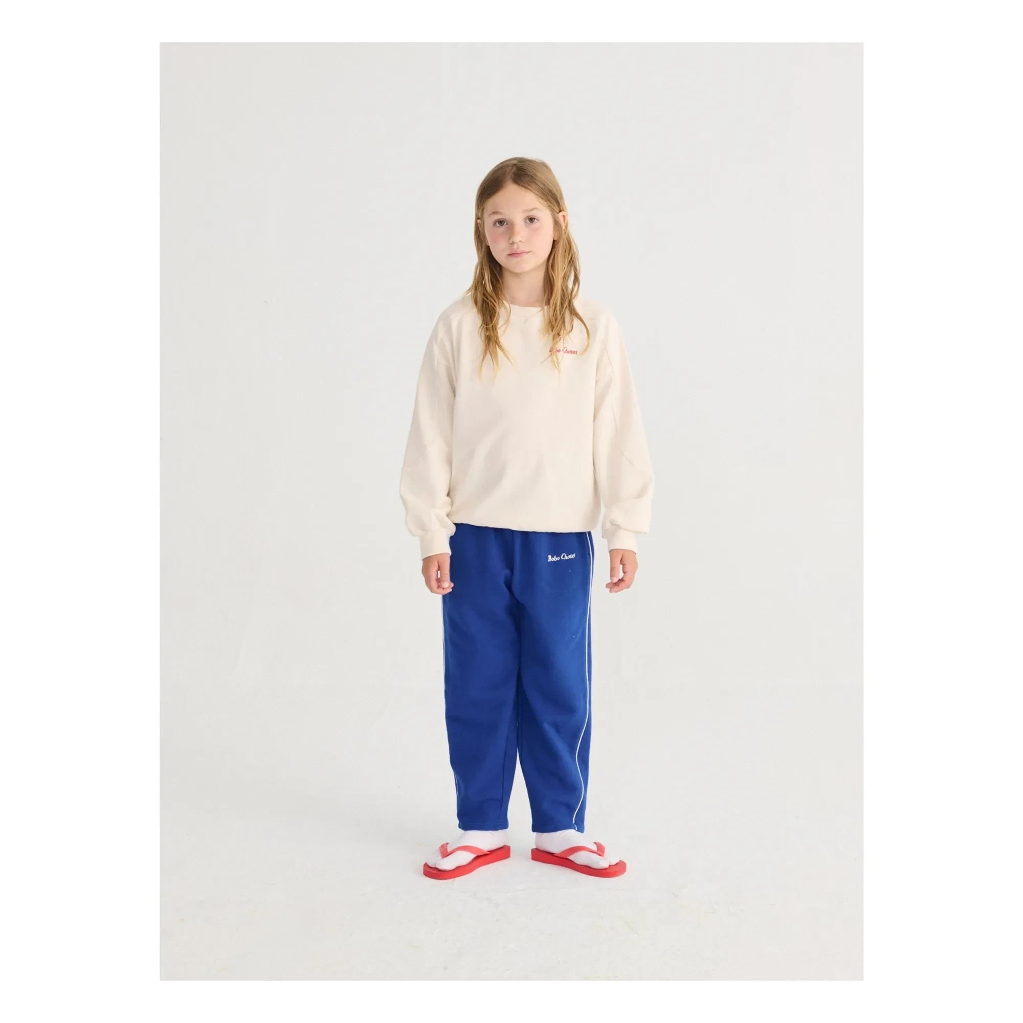 Bobo Choses - Sudadera Niche Algodón Orgánico | Blanco