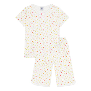 Petit Bateau - Pijama Capri Frutas | Crudo