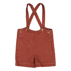 Loir - Octave Denim Mono Corto | Terracota