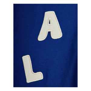 Mini Rodini - Pantalones de algodón orgánico Alien | Azul