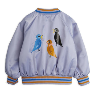 Mini Rodini - Bomber Birds de fibras recicladas | Lila