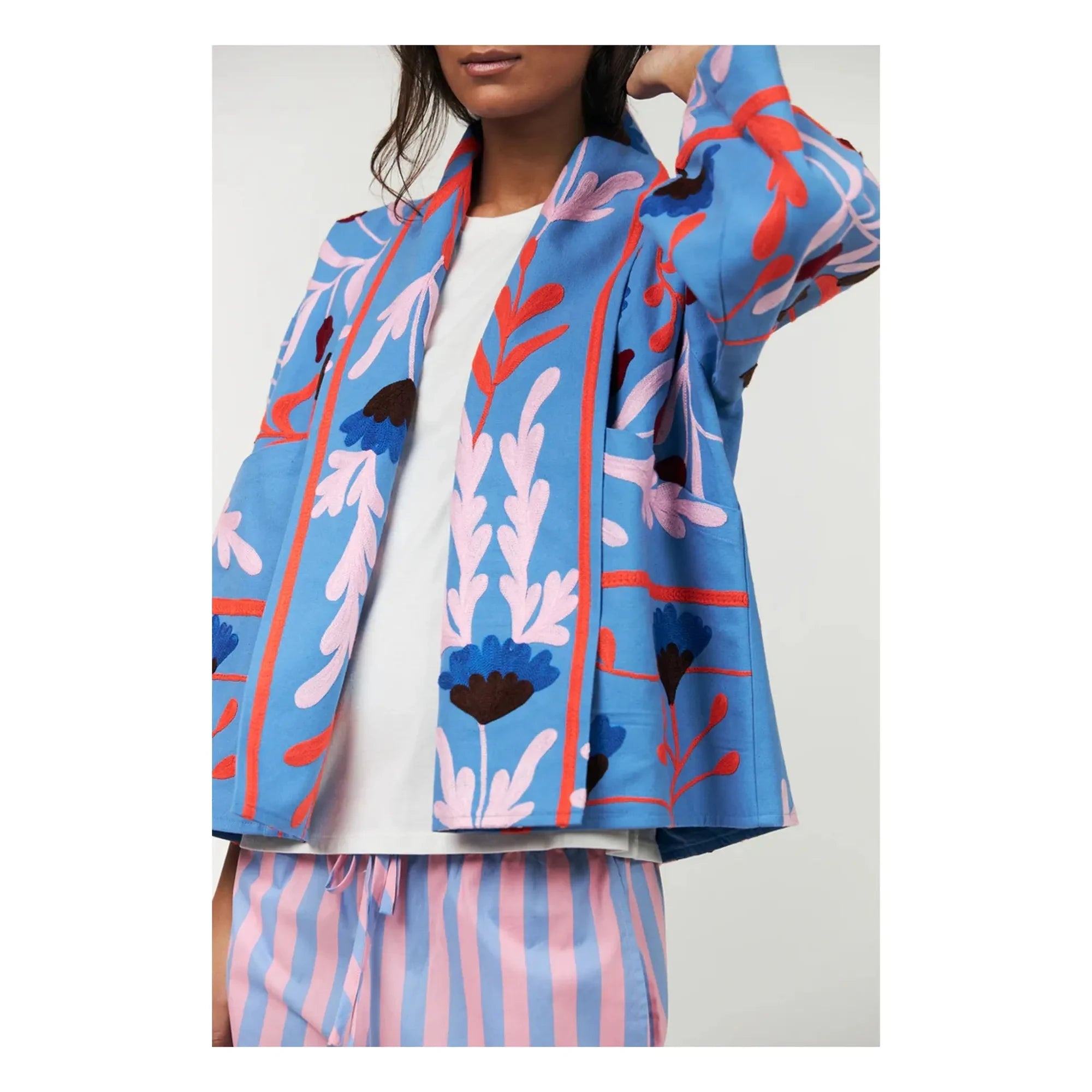 Lollys Laundry - Chaqueta de algodón Rumi | Azul