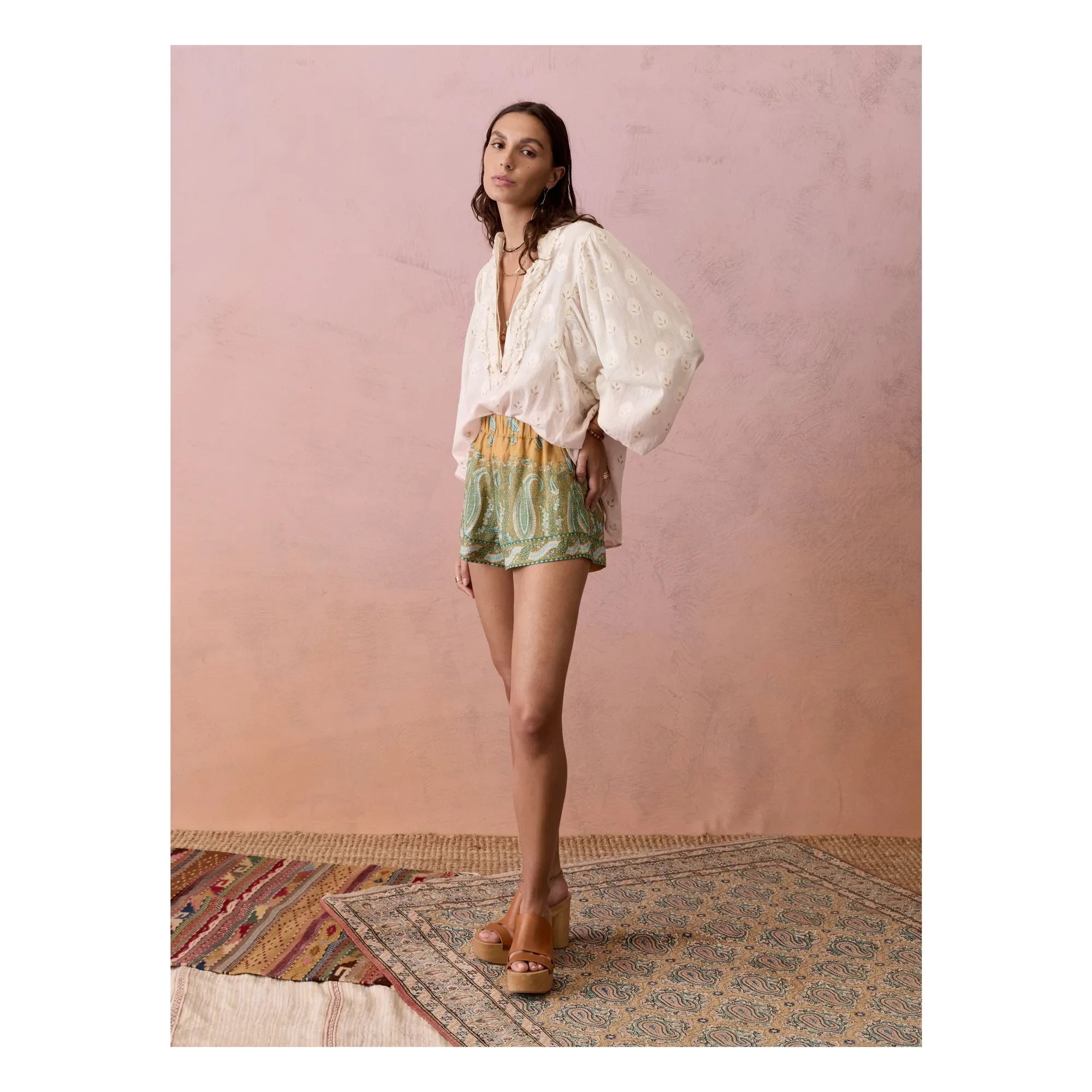 Boteh - Blusa Vespara | Rosa empolvado