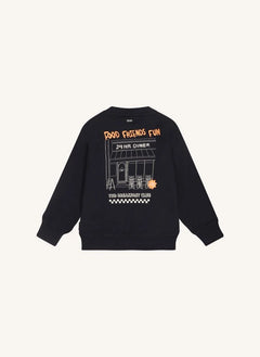 Tumble N'Dry - Sudadera Orgánica Keighley | Azul Oscuro