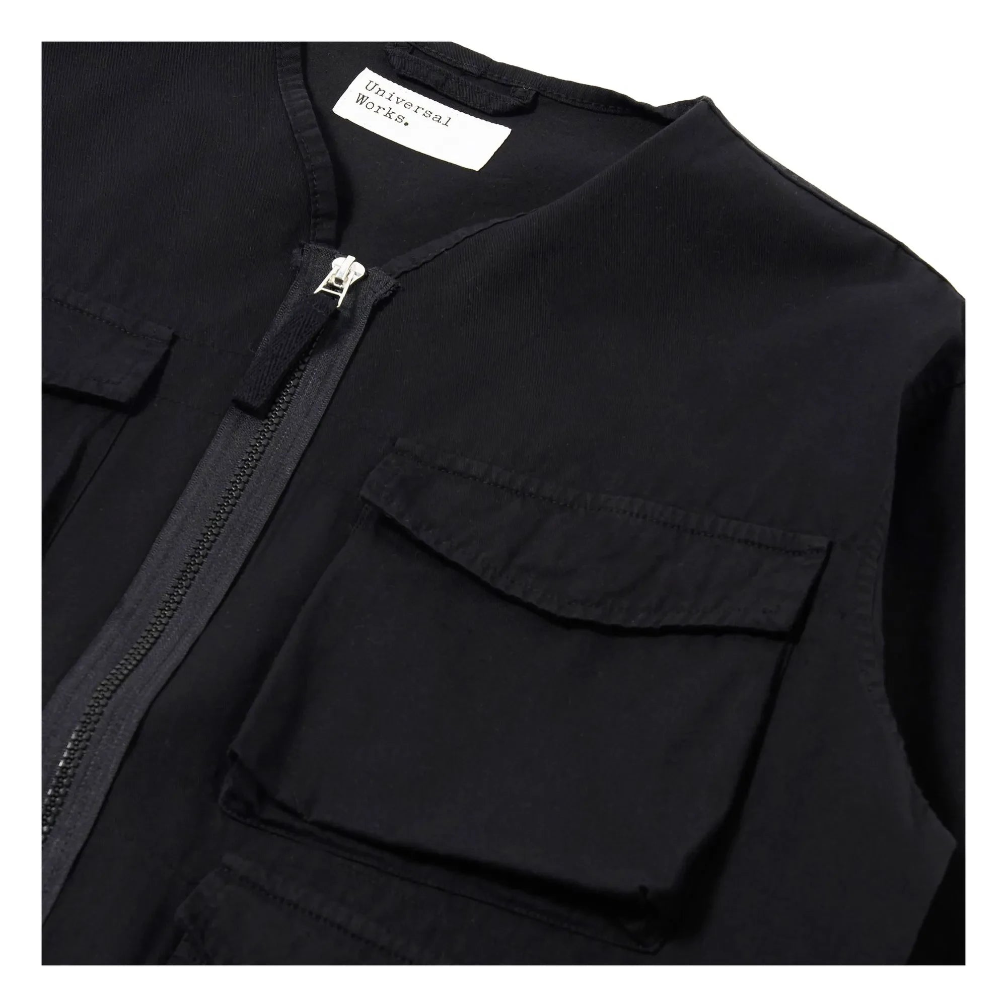 Universal Works - Chaqueta Glider de algodón | Negra