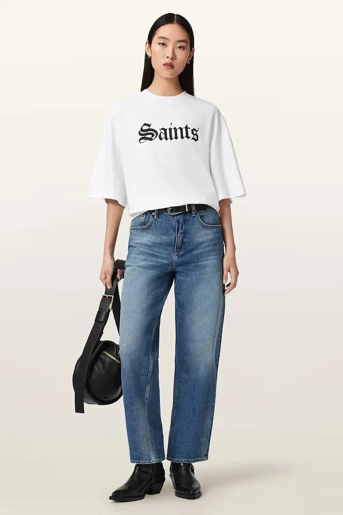 AllSaints SAINT Camiseta de algodón