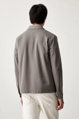 Sudadera de hombre de algodón con cremallera Marc O'Polo