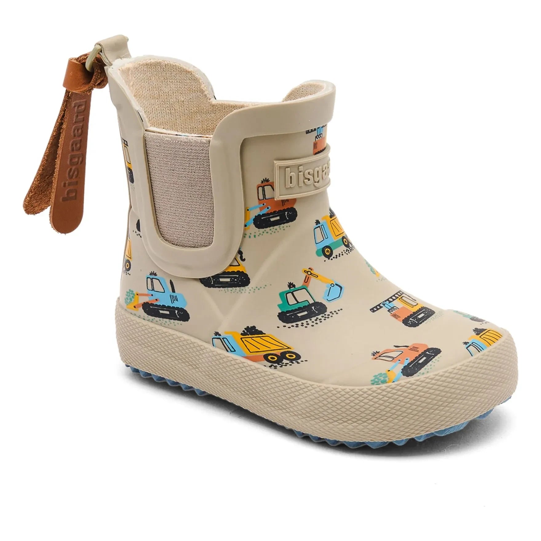 bisgaard - Botas de agua con estampado de camiones | Beige