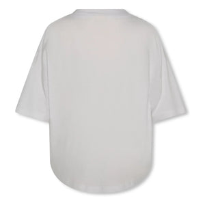 AO76 - Camiseta Oversize True Bird Algodón Reciclado | Blanco