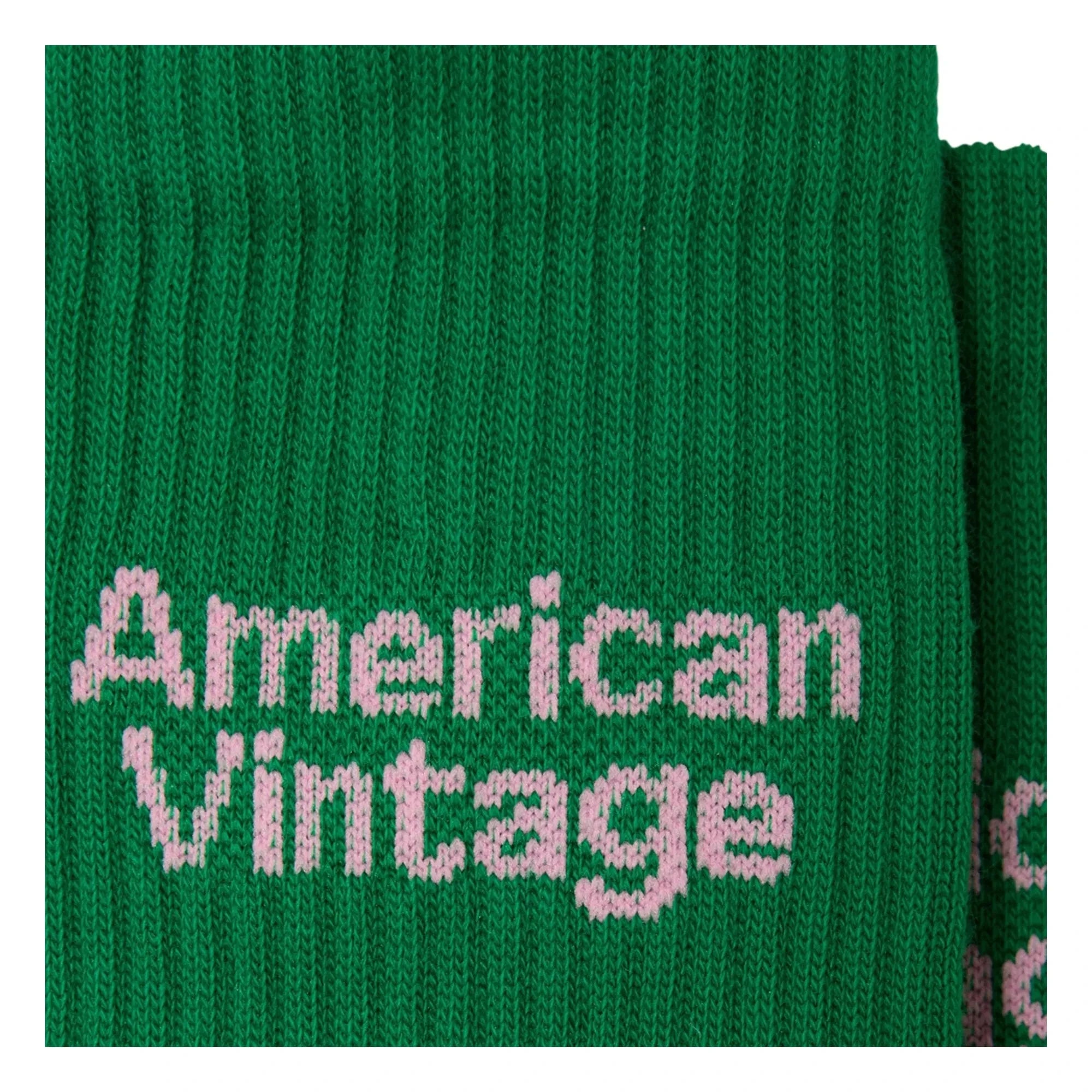 American Vintage - Calcetines de Algodón Clypsun | Verde