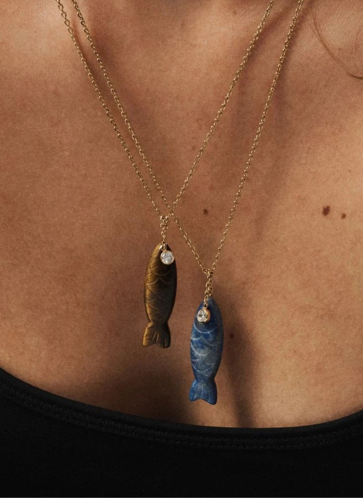 Camille Colette Studio - Isola Lapis Lazuli Collar | Multicolor