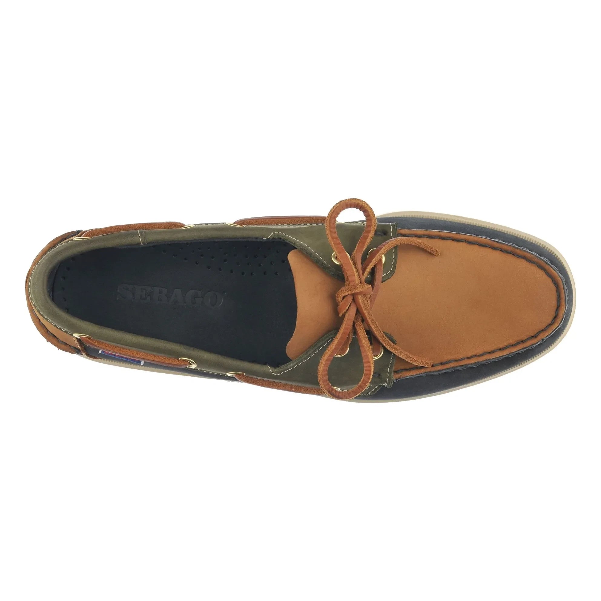 Sebago - Portland Spinnaker mocasín | Azul marino