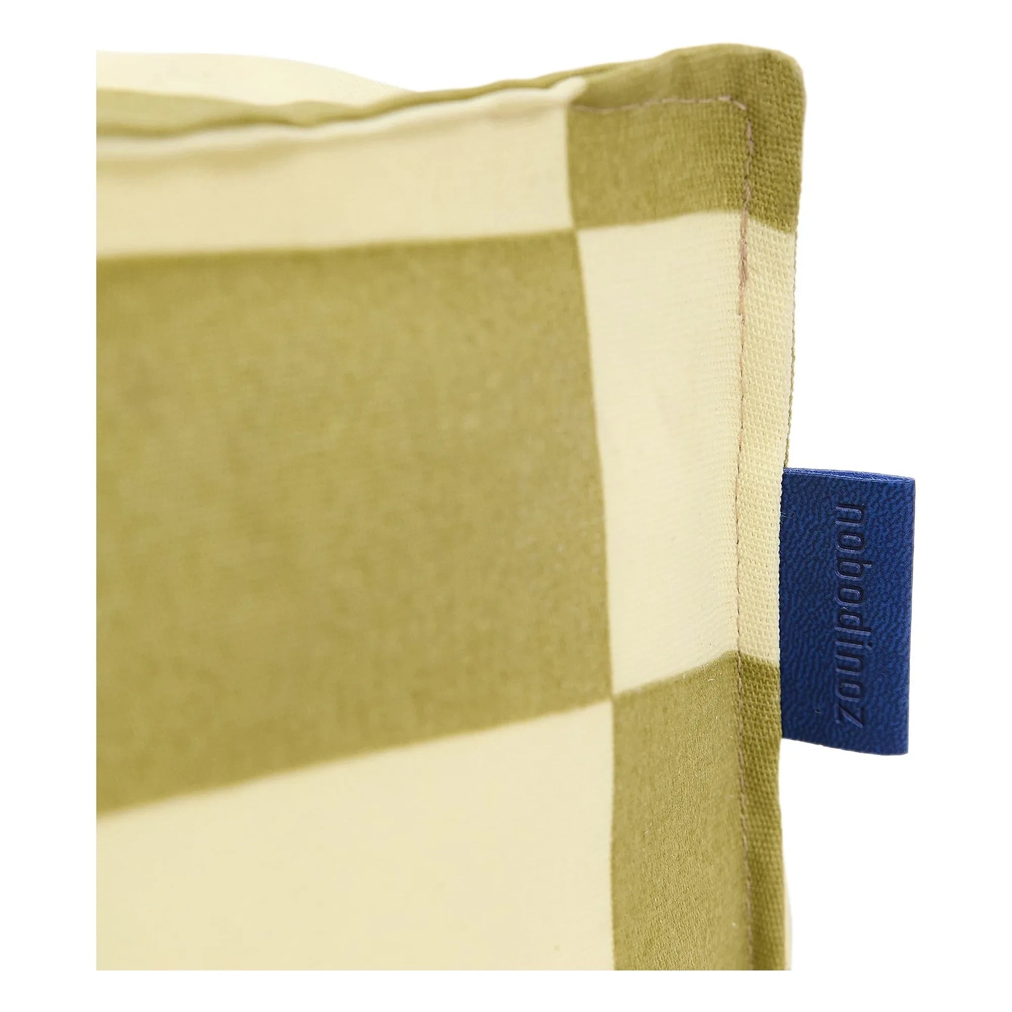Nobodinoz - Puf largo de exterior Matteo Tiles | Verde