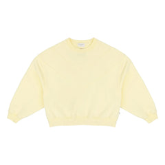 Sudadera Jenest - Tammie de algodón orgánico | Amarillo pálido