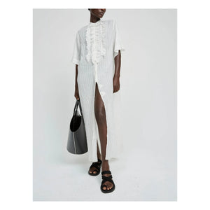 Laurence Bras - Vestido Magrita de Algodón | Blanco