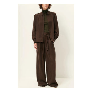 Sessùn - Pantalones Rim C de rayas | Marrón