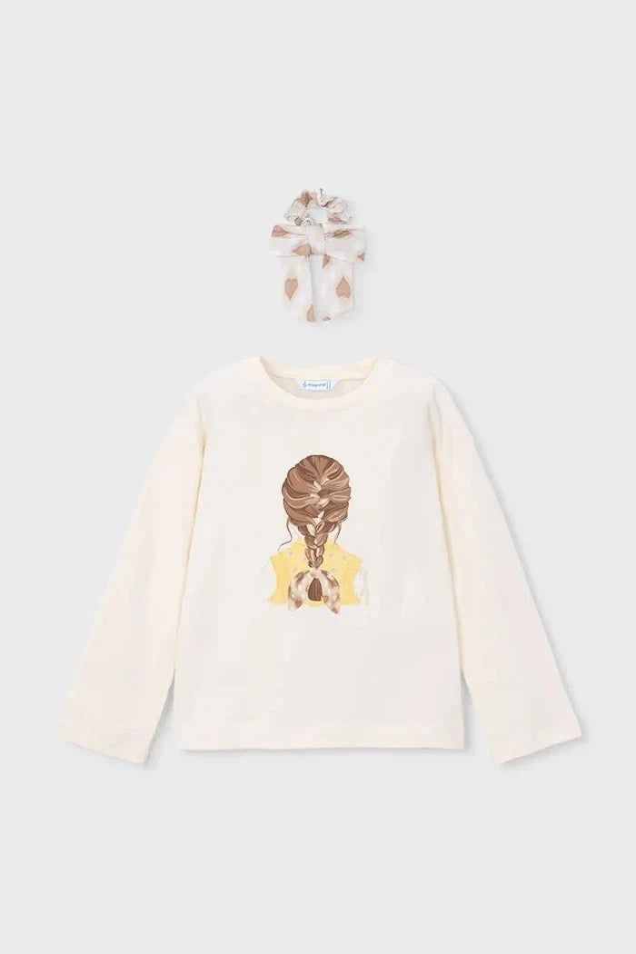 Blusa Infantil Mayoral de Manga Larga