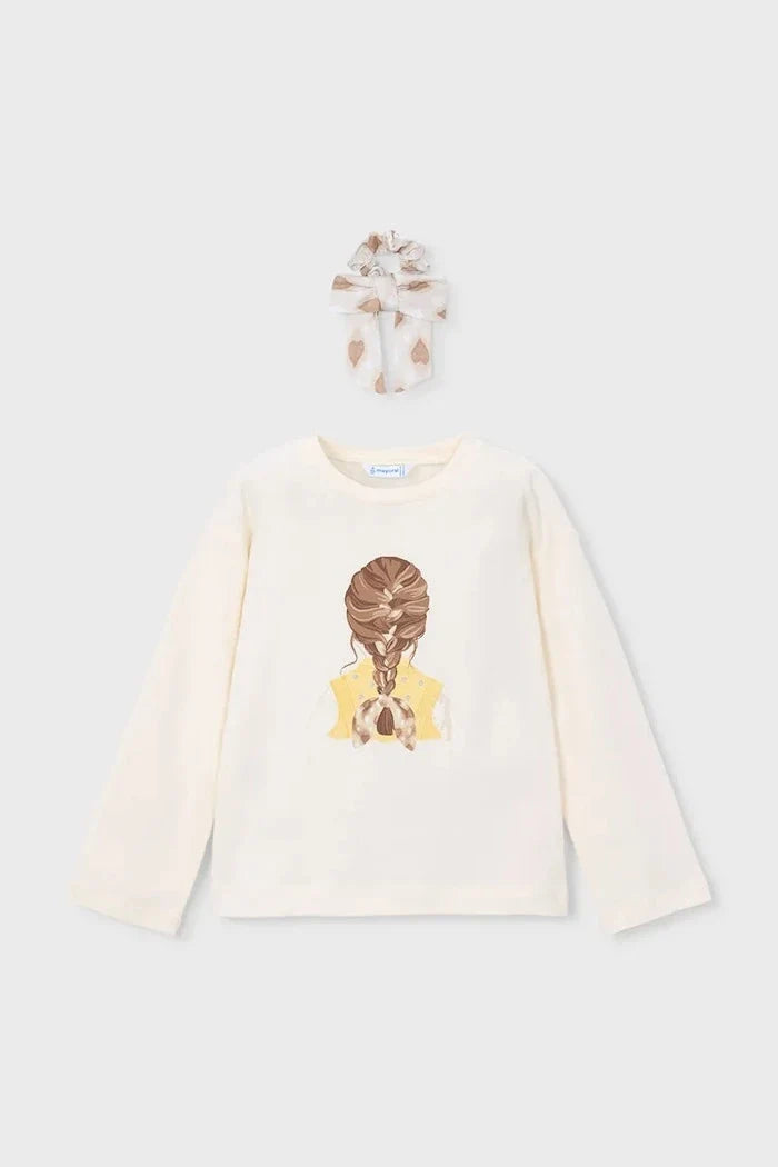 Blusa Infantil Mayoral de Manga Larga