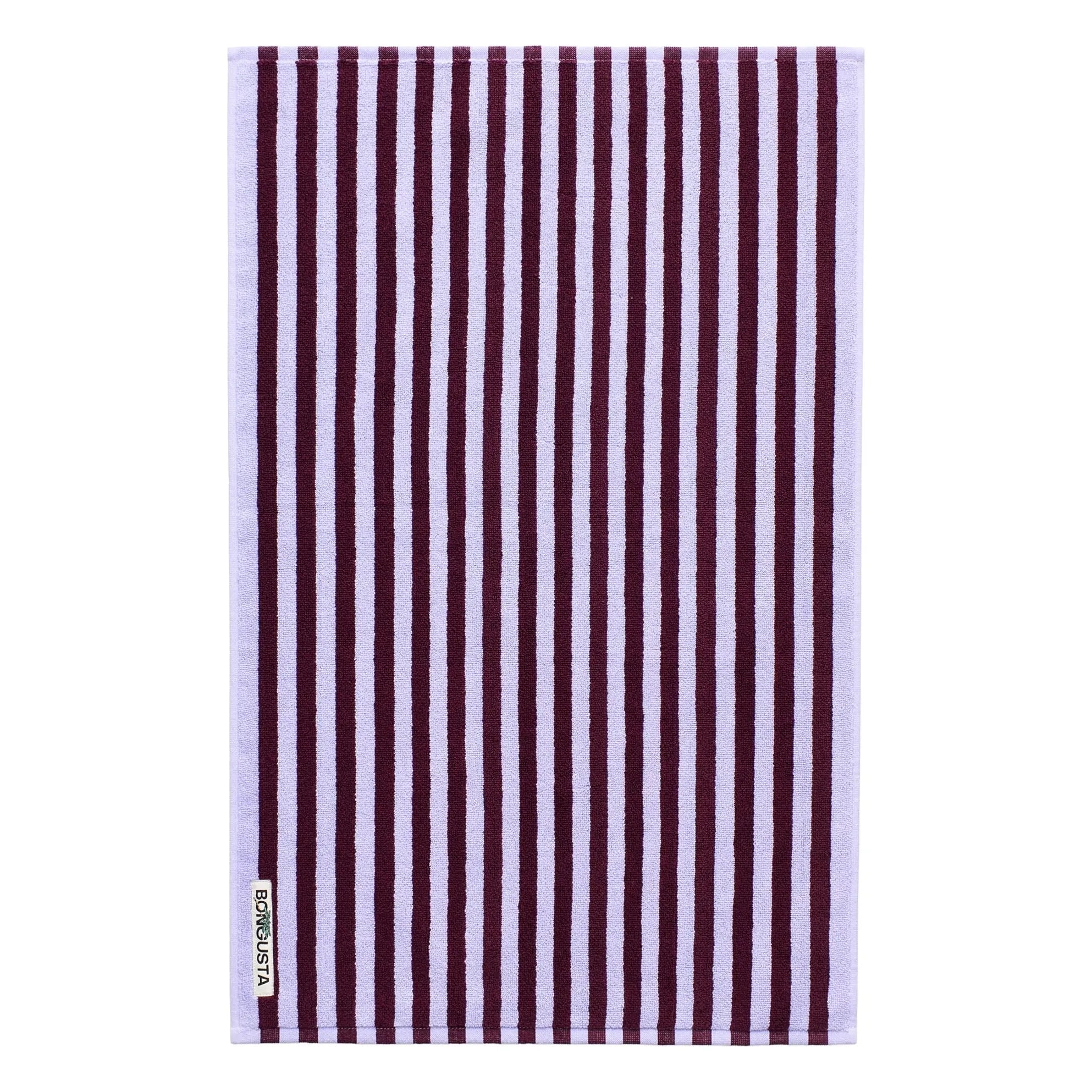 Bongusta - Alfombrilla de baño Naram | Burdeos