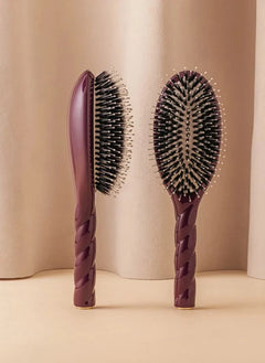 La Bonne Brosse - "La Suavidad Indispensable" Cepillo para el Cabello No. 03 - Piel Cabelluda Sensible | Berenjena