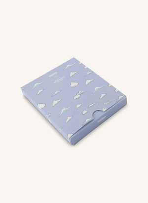 Pockies - "Clouds" Boxer Şort | Açık Mavi