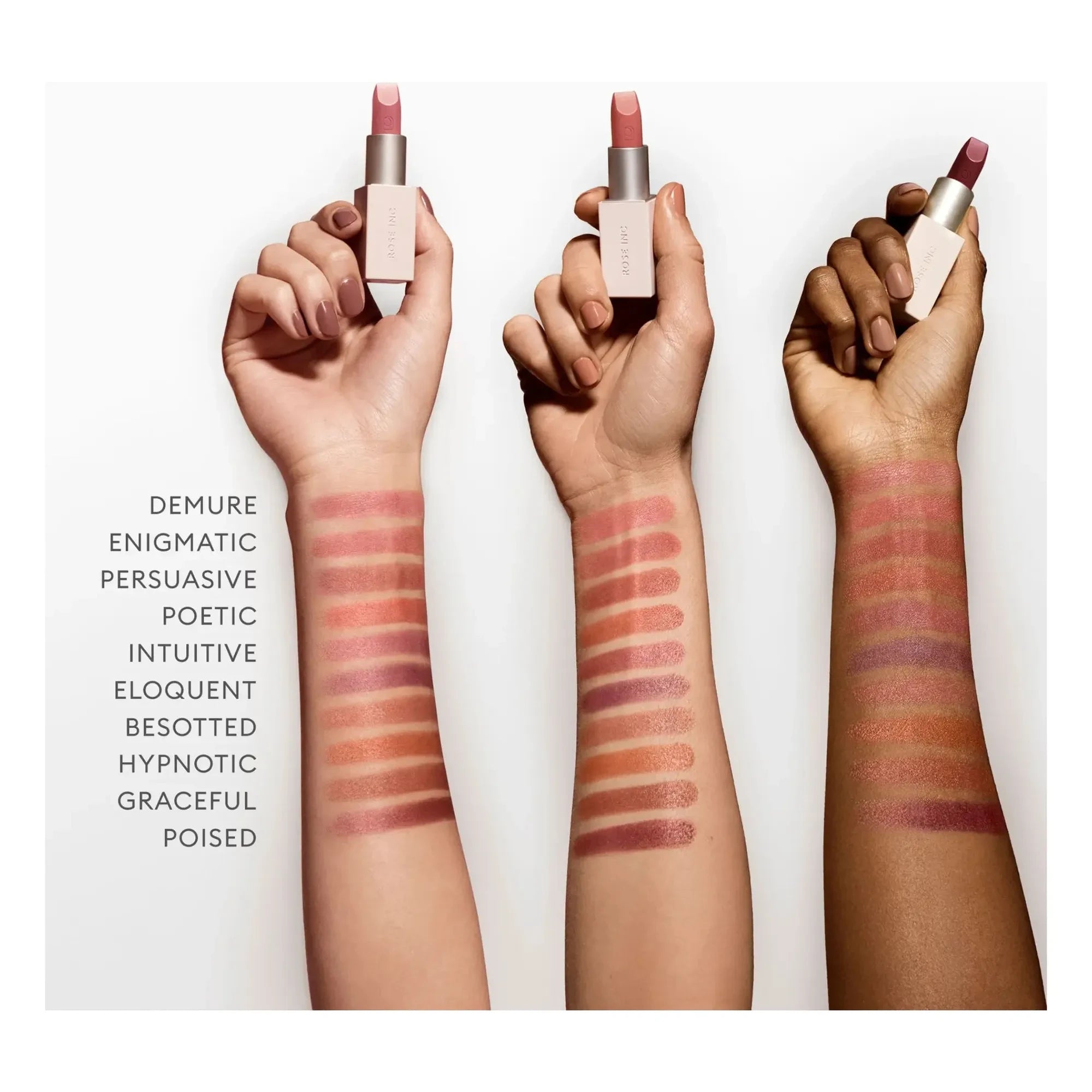 Rose Inc - Lápiz labial satinado | Intuitive