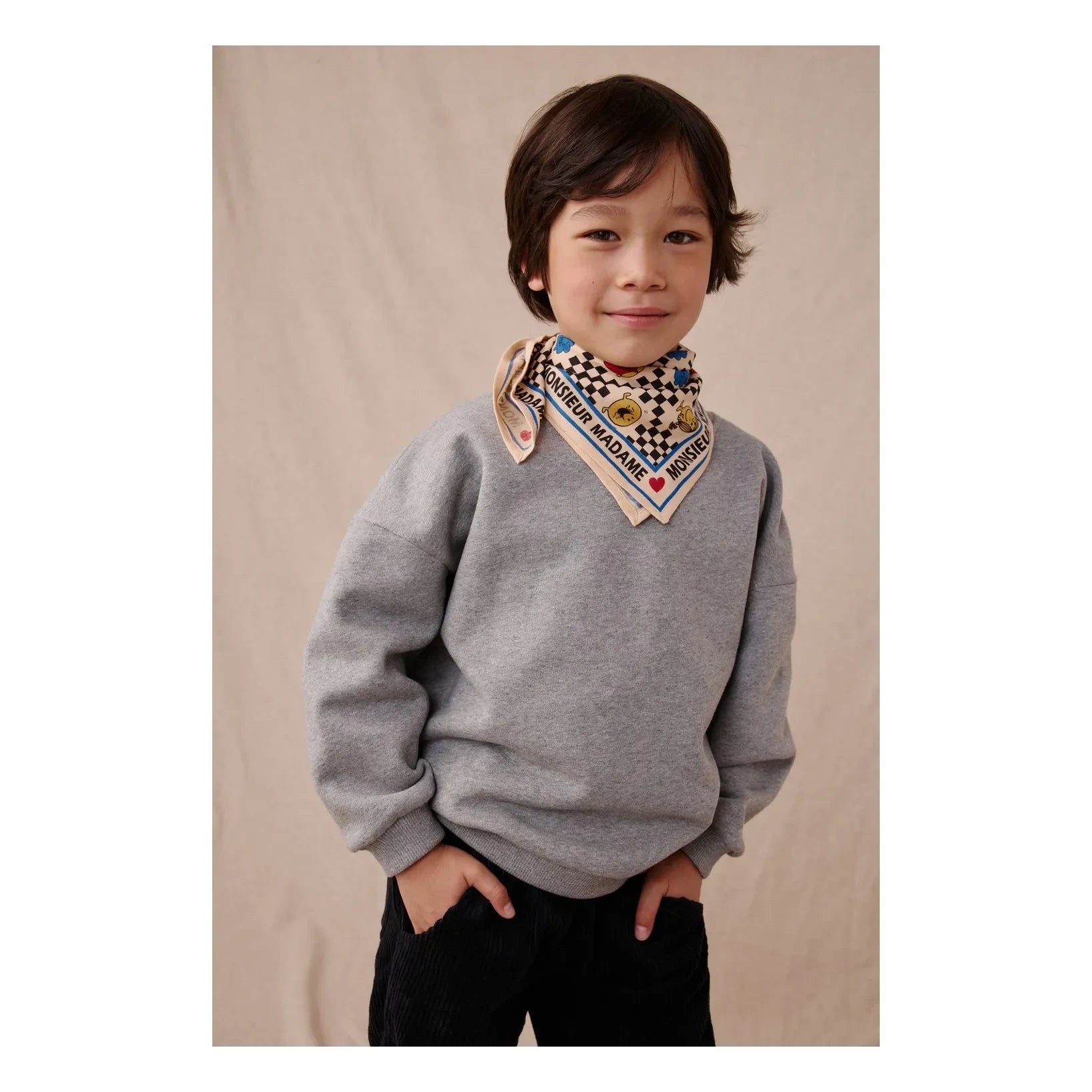 Apaches - Petit Foulard Manika - Apaches x Monsieur Madame | Ekru