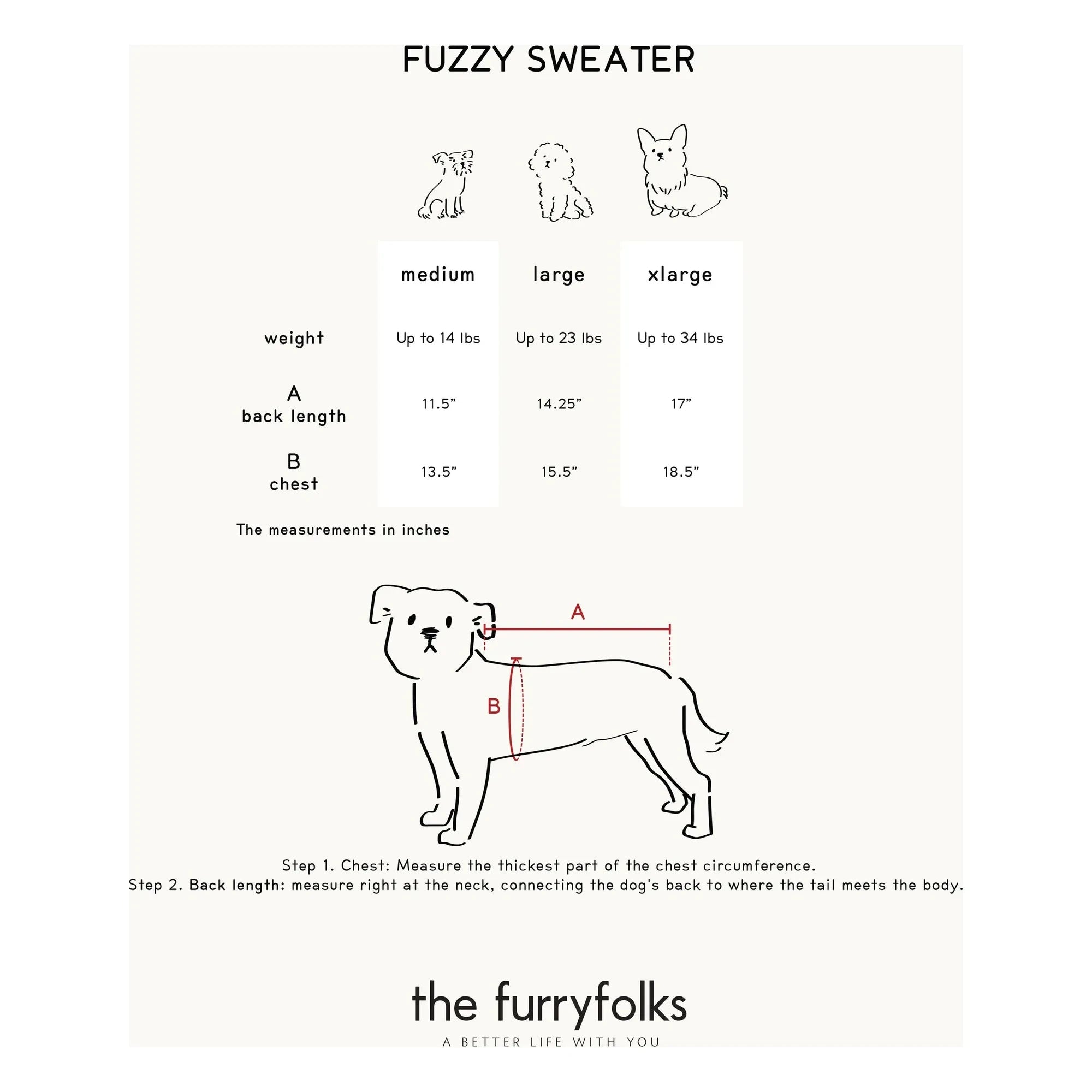 The Furry Folks - Pixmond suéter | Negro