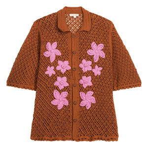 Louise Misha - Camisa de Algodón Aldana | Caramelo