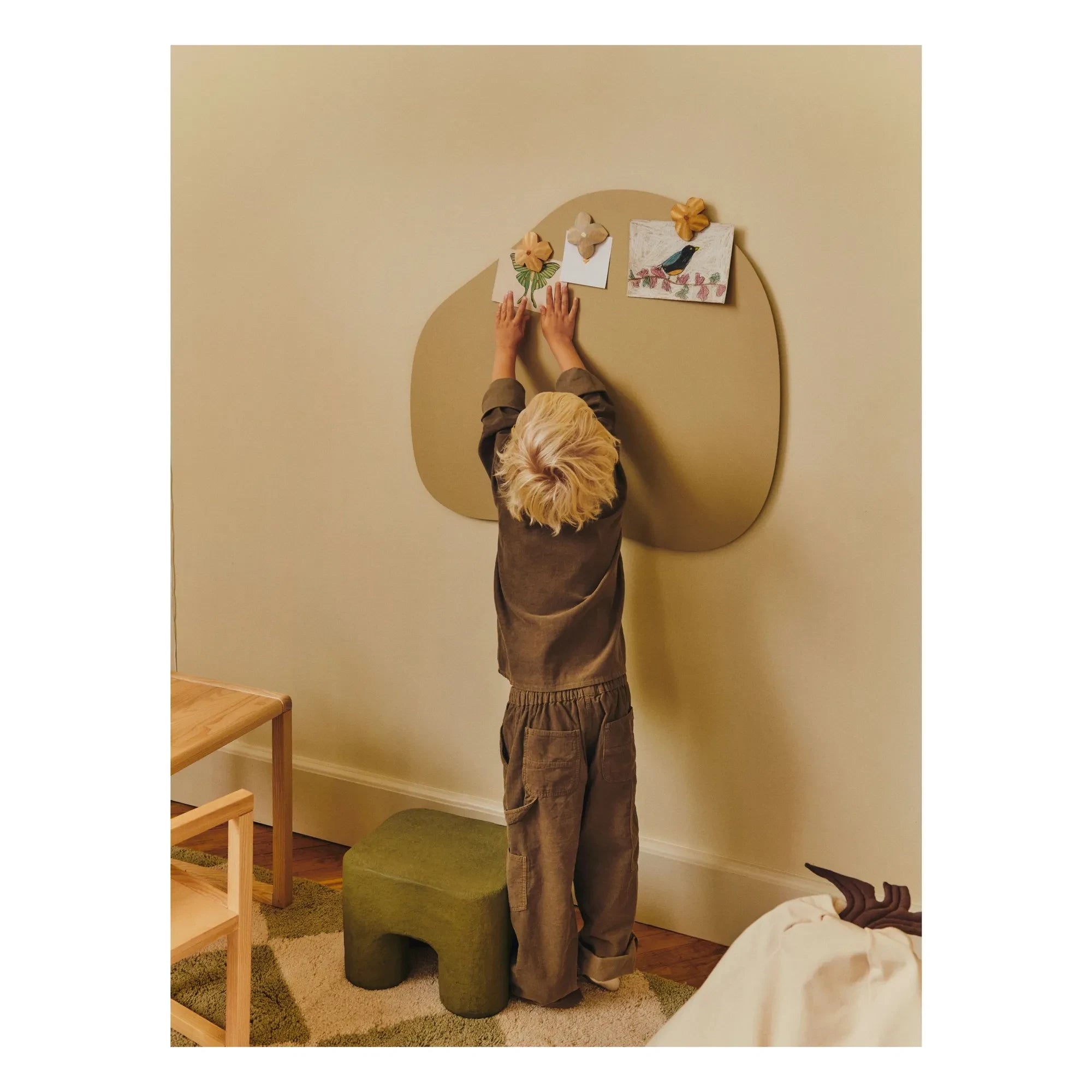 Ferm Living Kids - Panel magnético Willora | Beige