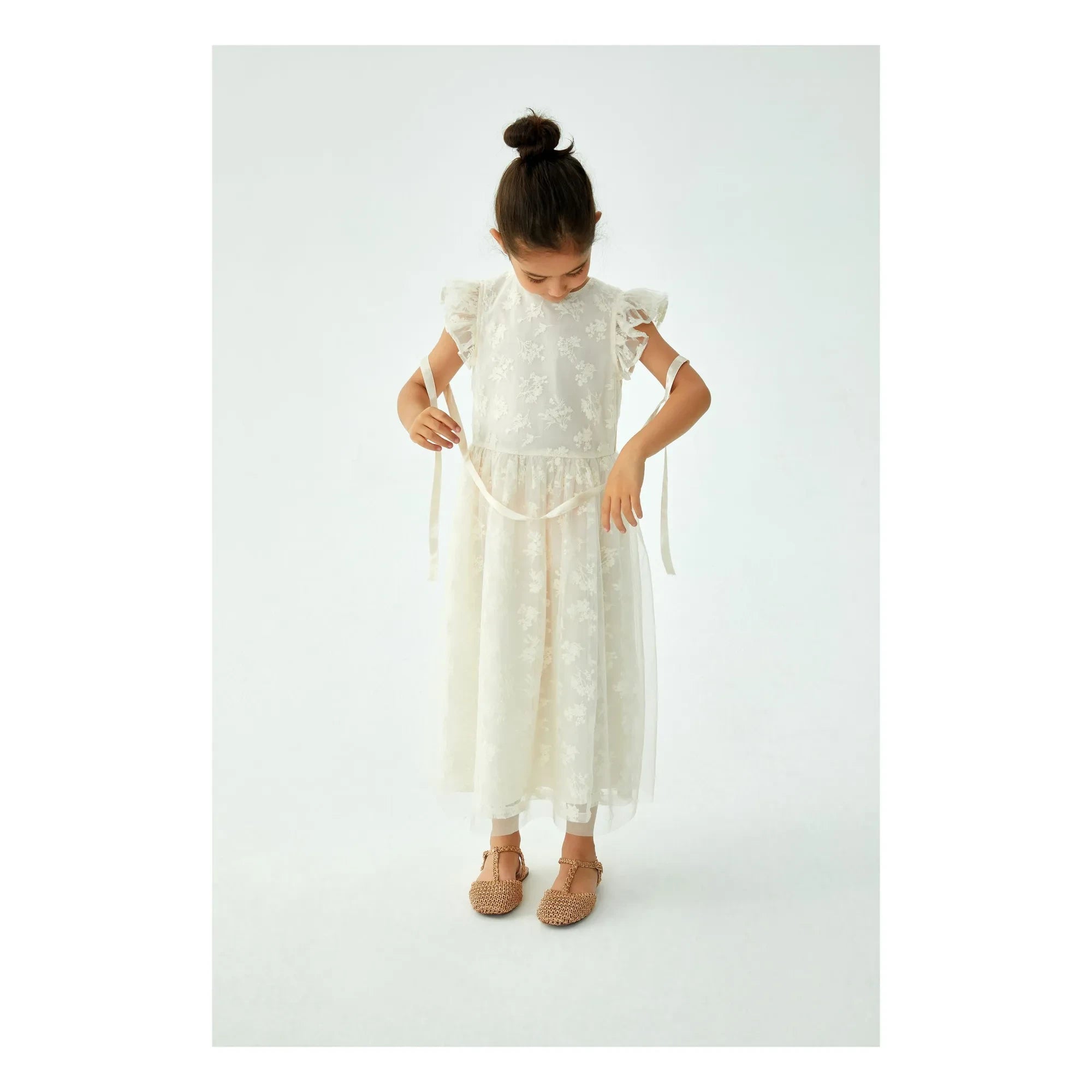 C'era Una Volta - Vestido Sandra | Crema
