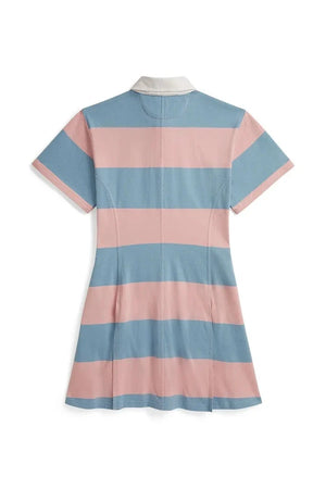 Vestido acampanado de algodón Polo Ralph Lauren