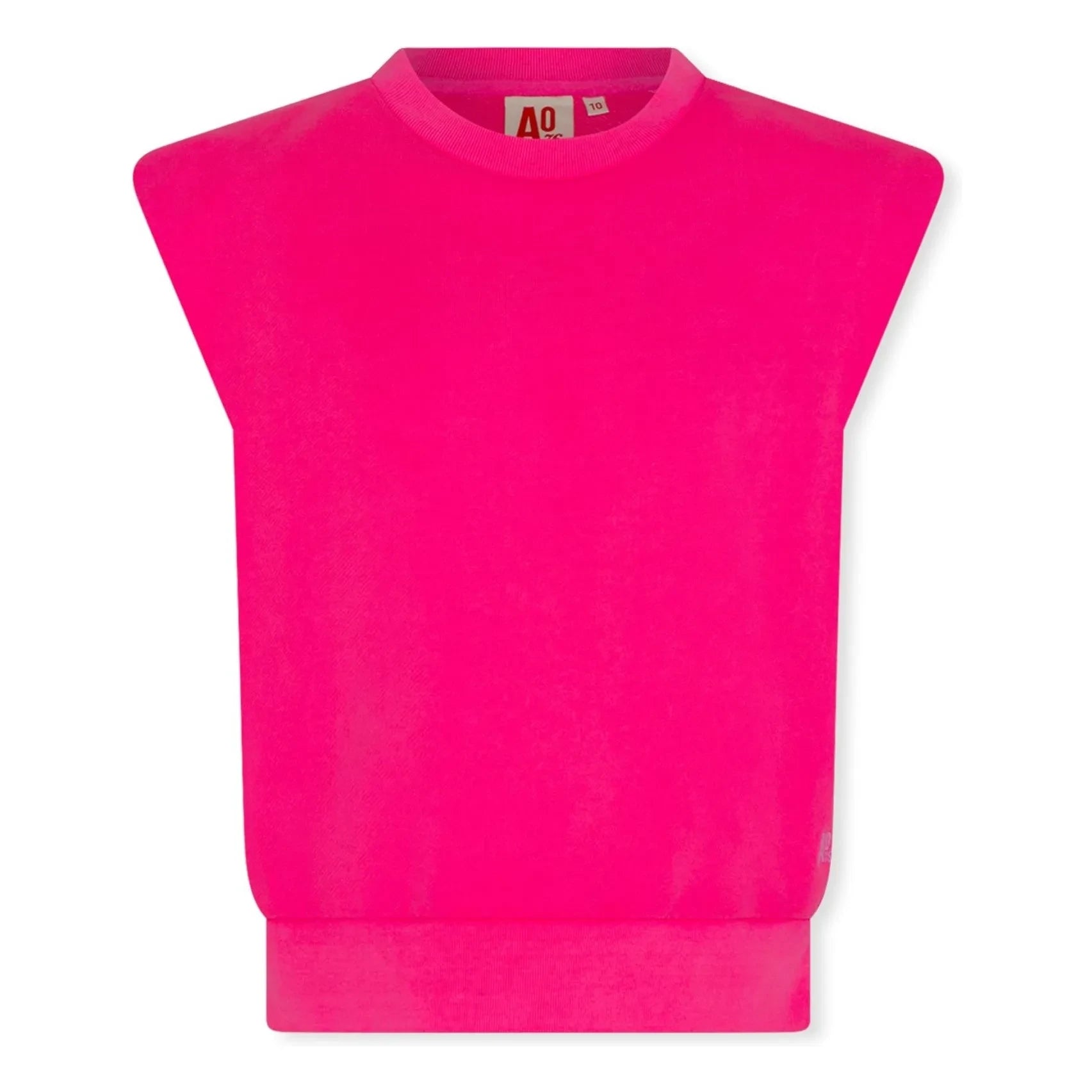 AO76 - Top de algodón reciclado Alaya | Fucsia