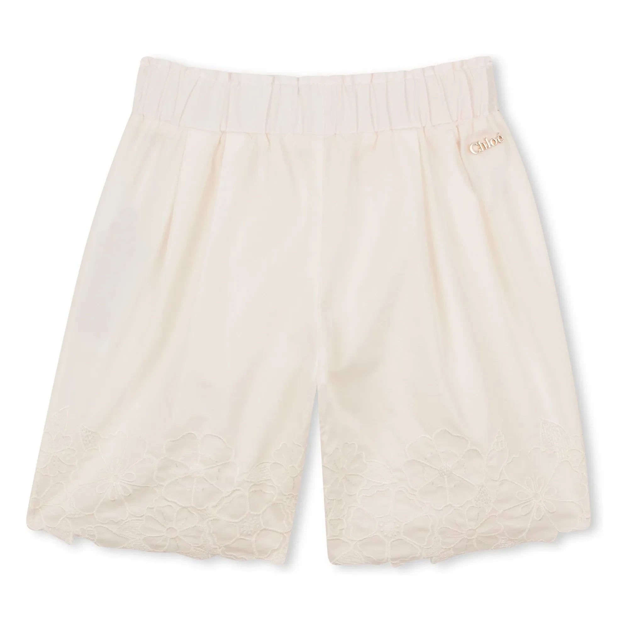 Chloé - Pantalón popelín de algodón orgánico | Crudo