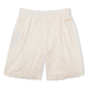 Chloé - Pantalón popelín de algodón orgánico | Crudo