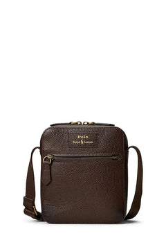 Bandolera de cuero Polo Ralph Lauren para hombre