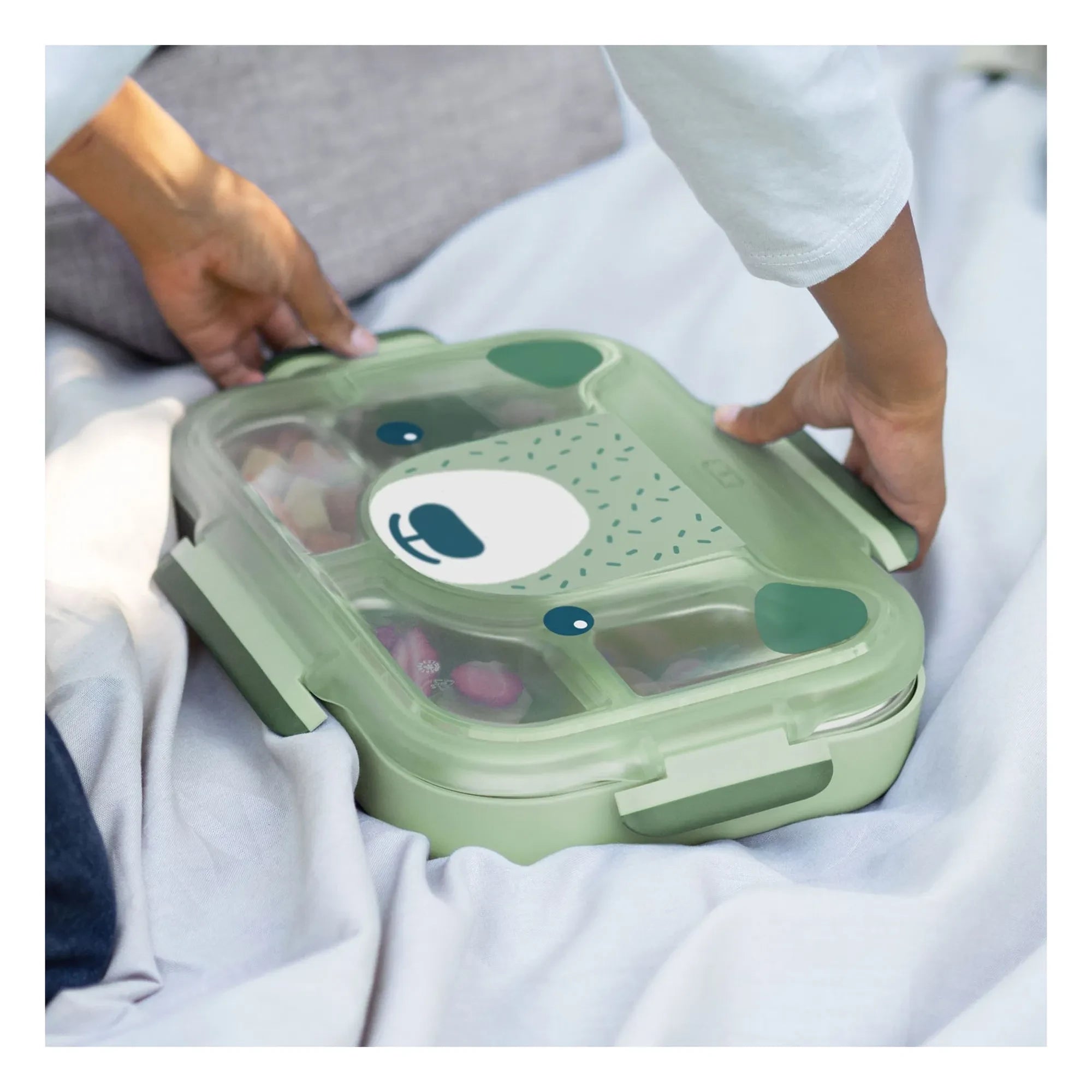 Monbento - MB Wonder Bear fiambrera | Verde
