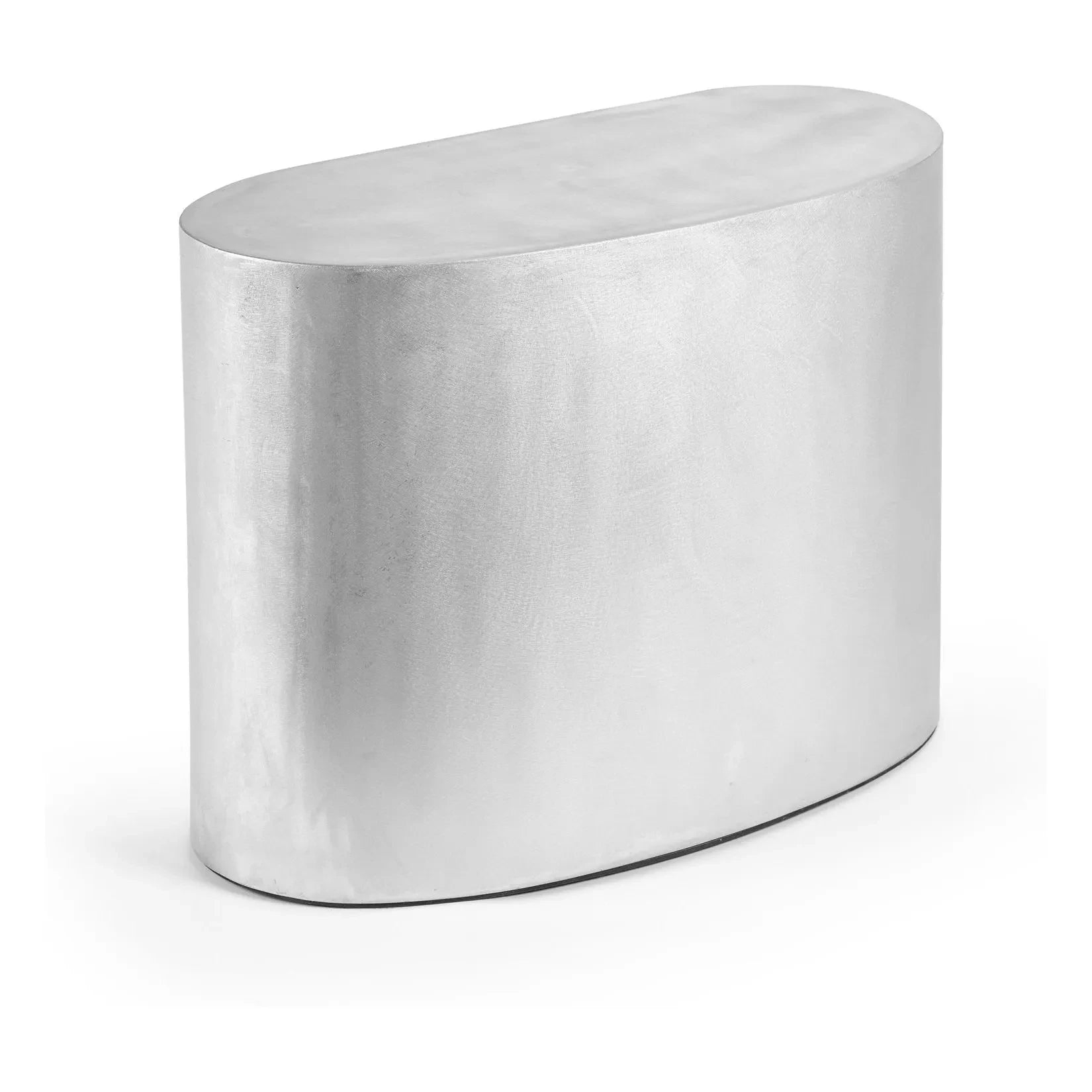 Valerie Objects - Mesa auxiliar de aluminio cepillado Assemble, Destroyers/builders | Aluminio