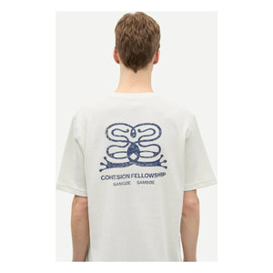 Samsoe Samsoe - Camiseta de algodón Safellow | Crema