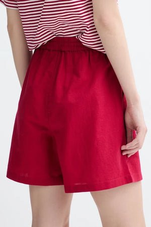 Marc O'Polo Mujer, Pantalones Cortos, Lino