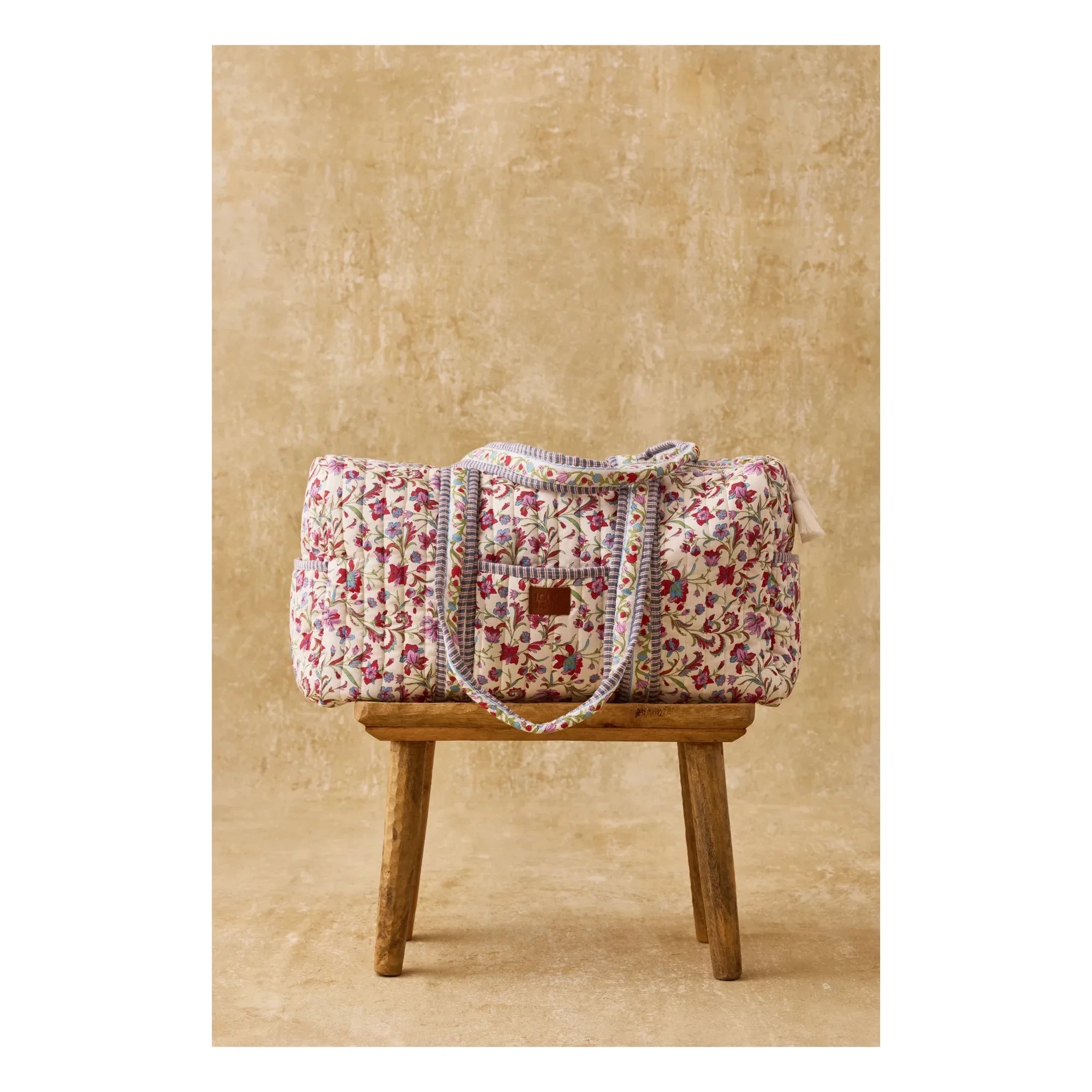 Louise Misha - Bolso 36h Bilbao de algodón orgánico | Crema