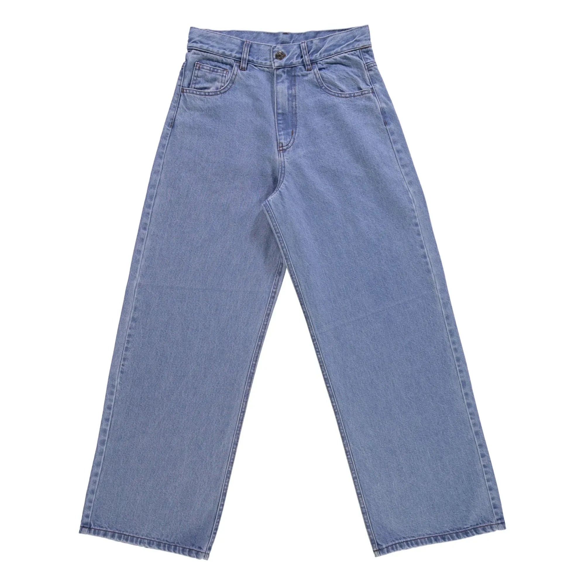 Poudre Organic - Pantalón Bergenie de tela vaquera | Azul