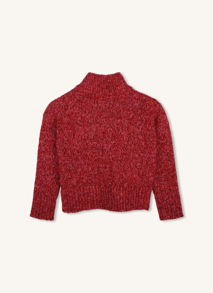 Zadig & Voltaire - Jersey Voltaire con botones | Rojo frambuesa
