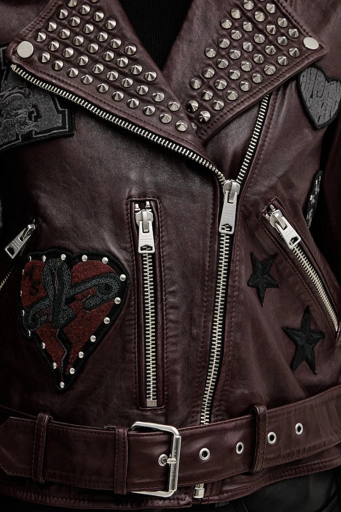 Chaqueta de cuero COLLEGE AllSaints