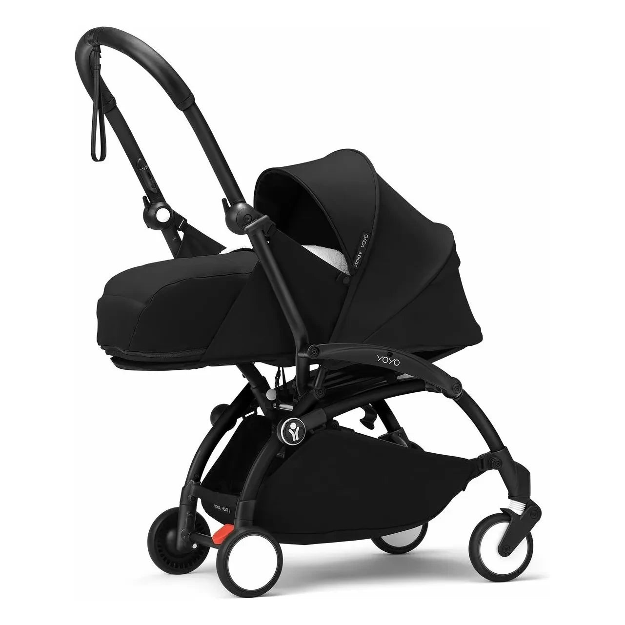 Stokke® - Cochecito YOYO³ completo 0+ y 6+ Chasis negro | Negro
